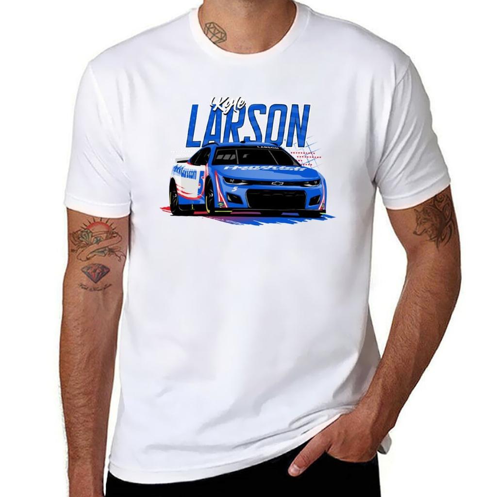 Kyle Larson 2022 Nascar Tshirt Christmas Casual Tee Shirt