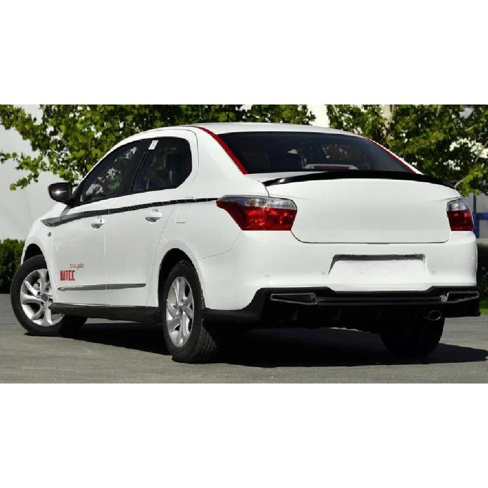 4 Pièces Caoutchouc de Vitre Noir ou Chromé pour Peugeot 301 2013-2017 9805767980 Bande de Protection pour Citroen Elysee 2014-2016