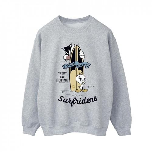 Looney Tunes Womens/Ladies Tweety And Sylvester Perfect Waves Sweatshirt