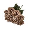 41Cm 7 Forks Silk Screen Rose Artificial Flower Wedding Living Room Decoration Road Guide Bouquet, Artificial Flower