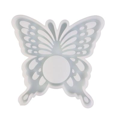 Butterfly Candlestick Resins Moulds Candle Holder Silicone Molds for Table Home Decorations DIY Castings Moulds