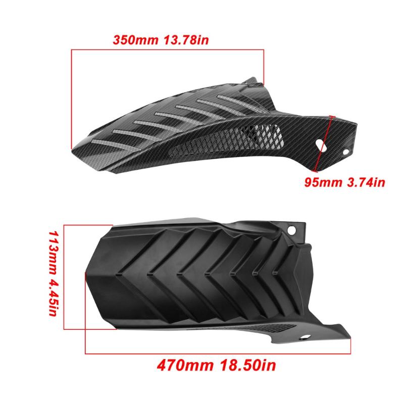Rear Tire Hugger Click 125I 150I V1/V3/V2 Black Hollowing For Motorcycle Accessories Mud Gua