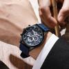 Men'S Watch Men'S Watch Casual Calendar Silicone Waterproof Quartz Watch