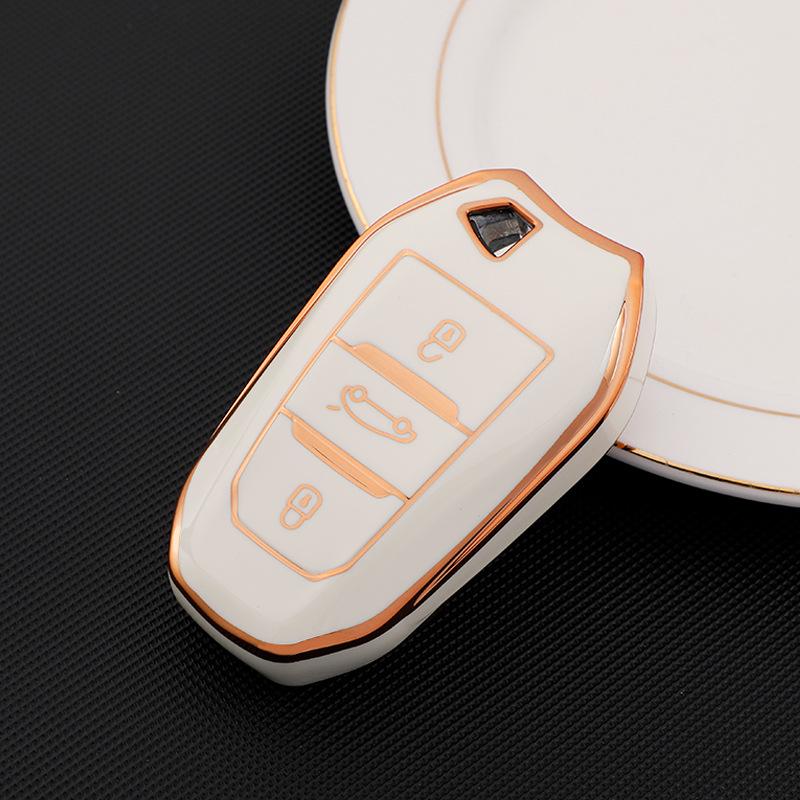 Dongfeng Peugeot Key Cover for Models 308, 301, 408, 308S, 3008, 2008, 508