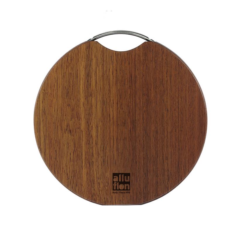 Alluflon Milan Golden Sandalwood Round Chopping Board