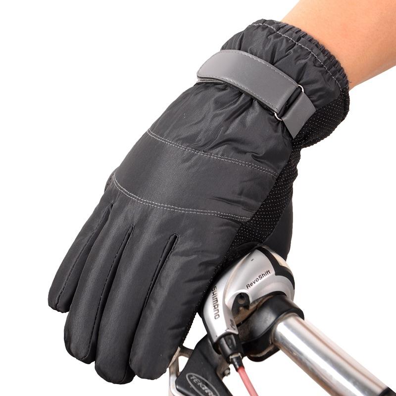 Autumn and Winter Men's Touch Screen Gloves Warm Cycling Outdoor Non-slip Skiing Rain Gloves Foreign Trade Wholesale