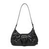 Borsa a Spalla Hobo Pieghettata Stile Retro Y2K per Donna in Offerta Speciale Stile Maillard Borsa Sottobraccio Pochette Borse a Mano per Viaggio Lavoro Shopping