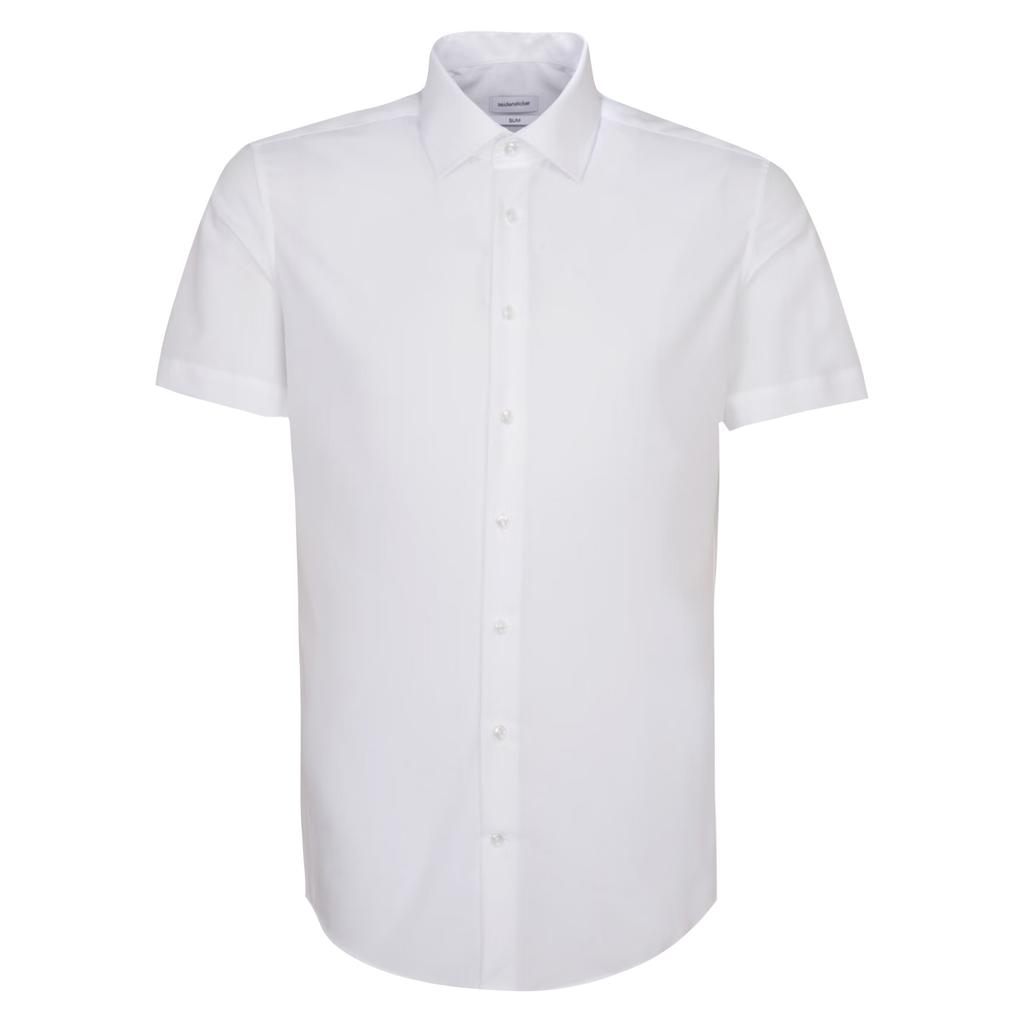 Seidensticker Mens Slim Short-Sleeved Shirt