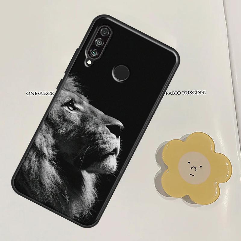 

King Of The Jungle Lion For Huawei Nova 11 9 10 SE Y60 Y70 Y90 Y61 Y91 Nova 3i 7i 8i 11i P20 P40 Lite P30 Pro Case Huawei P40 Lite 4G