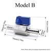 Multipurpose Stainless Steel Round Valves Barb Fitting for Water Gas Oil Control In Automotive and Marine Daily Use