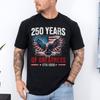 250th Anniversary 1776 2026 Patriotic 4th of July American Flag Unisex T-Shirt
