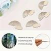 10/30pcs Unfinished Wooden Rainbow and Clouds Shape Craft Pieces Hangings for DIY Painting -for Weddings, Birthday, Home Decor