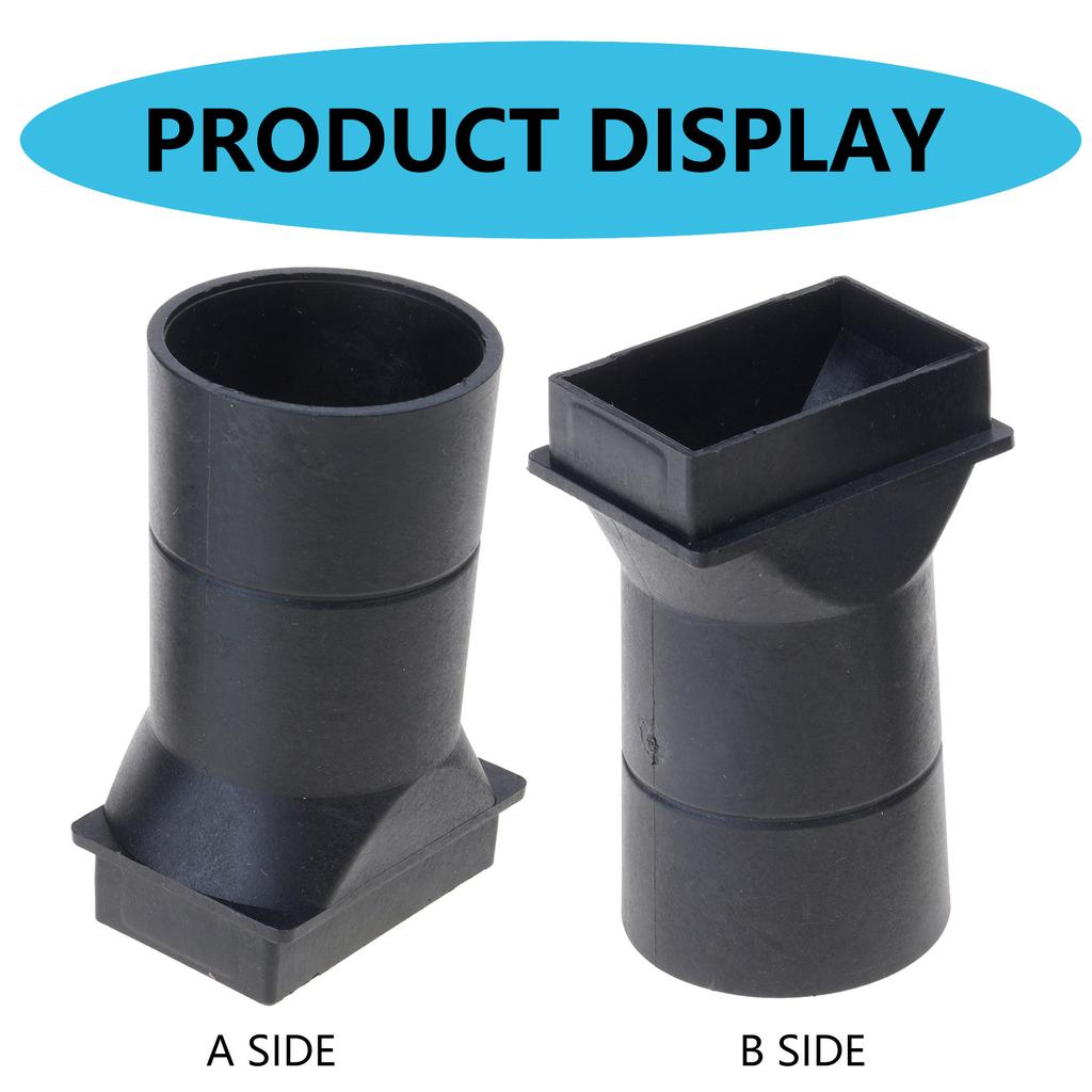 Plastics Hard 3.8cm Air Tubes Duct Pipe for 12V Grilling Centrifugal for 11028 Air Blower Cooling Fan Smokehouse Fan