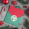 500x/Set Christmas Label Stickers DIY Santa Snowman Elk Adhesive Sealing Sticker