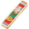 Skater Chopsticks and Spoon Combo Set, 18cm, Antibacterial, Bento Box, Adult Size, Silent Silicone Cushion, Made in Japan, Disney Retro Winnie the Poo