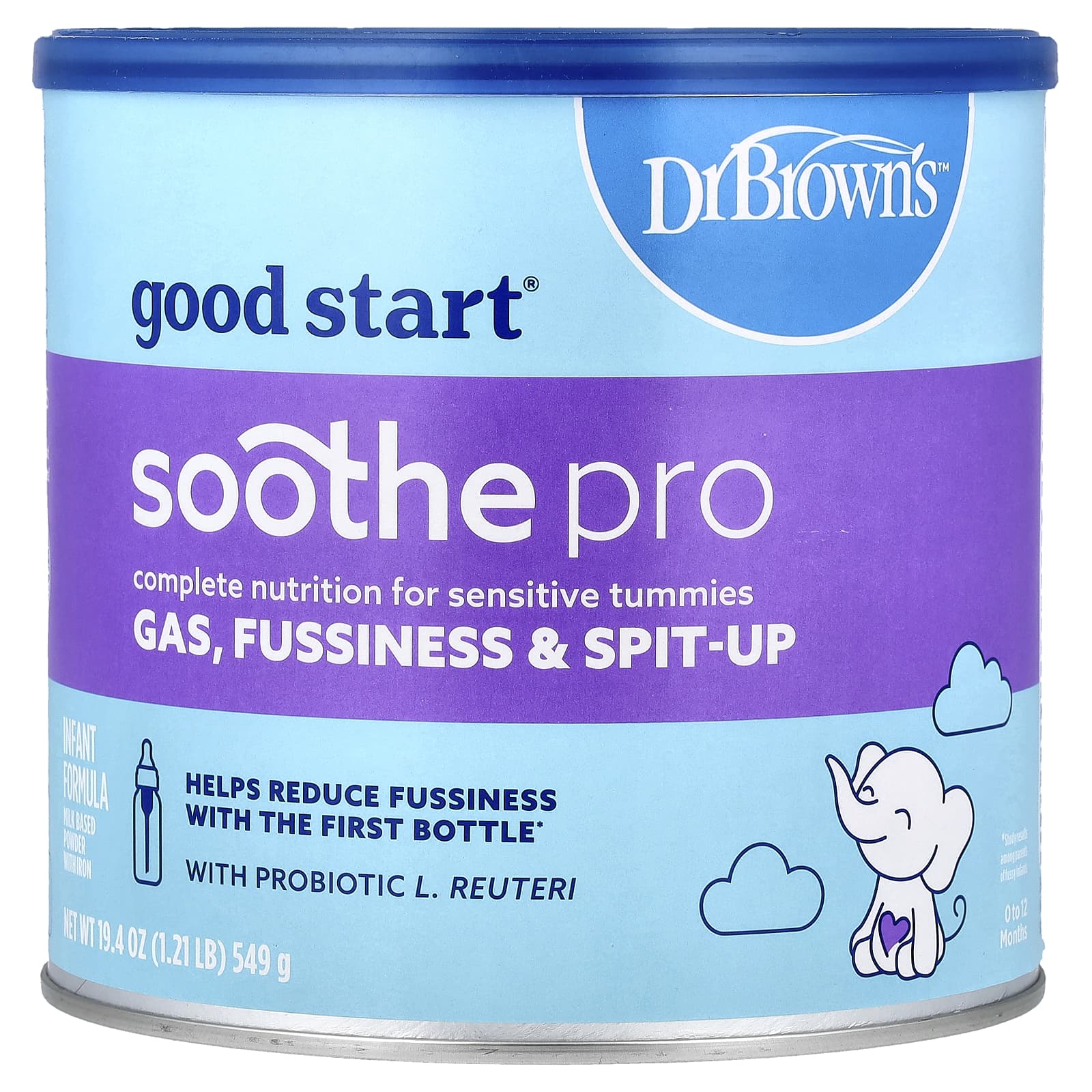 

Good Start, Soothe Pro, Infant Formula, 0-12 Months, 549g (19.4oz)