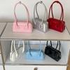 Simple shoulder bag, women's high-end handbag, commuter women's patent leather styling underarm bag women