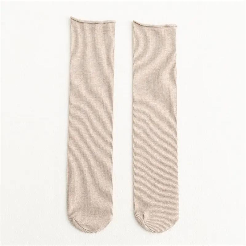Women Socks New Fashion Colorful Women Socks Korean Style Comfort Long Elastic Breathable Slouch Socks For Girls Casual