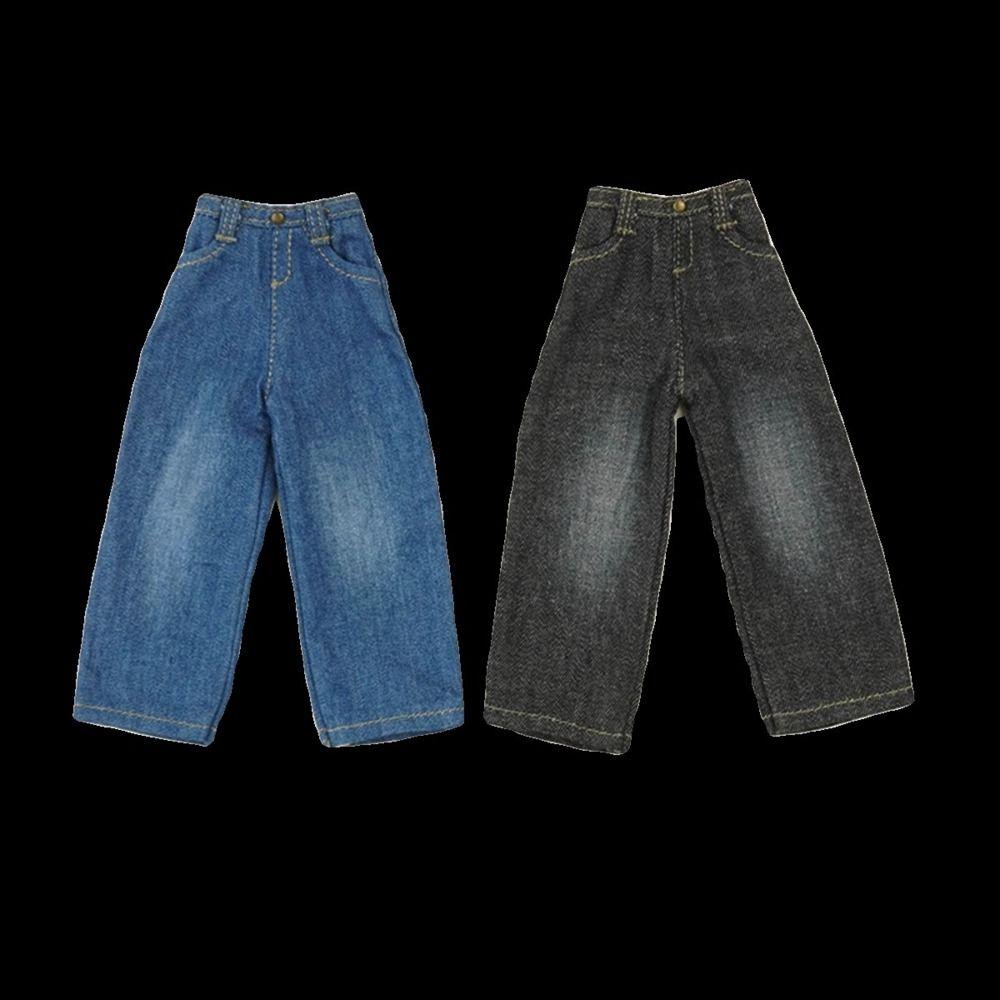 Handgefertigte Jeanshose für licca ob24/26/27 Puppe für blythe Puppen für azone19 pp fr Puppen