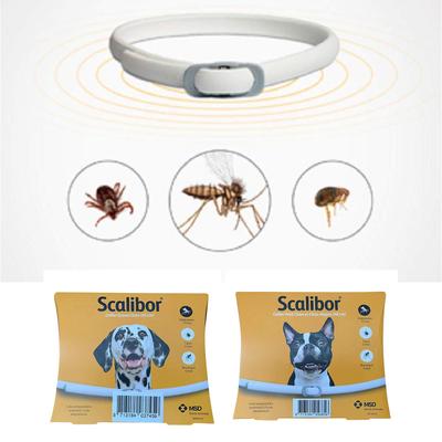 12 Monate, Weiß, Antiparasitenhalsband, Anti-Floh, Anti-Zecken, Leishmaniose, Für kleine und mittelgroße Hunde