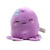 Puckator - SQUIDGLYS Marshmallow Plush Cushion H22.5 x W20 x D13cm Wendy the Octopus