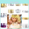 Golden King Crown For Halloween Children's Birthday Party Decorations Wholesale Crown Hat Headpiece