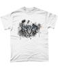 Beautiful Blue Eyed Cat T Shirt Abstract Unisex All Sizes Gildan