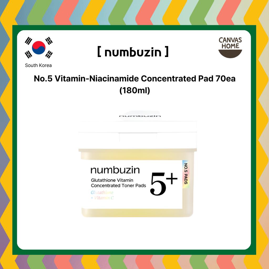 [numbuz:n] No.5 Vitamin-Niacinamide Concentrated Pad 70ea (180ml)