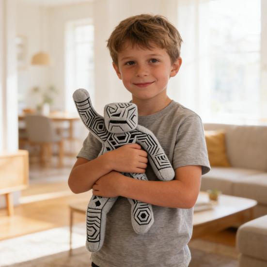 Science Fiction Plush Toy Soft Stuffed Alien Doll for Fans Collectors Cuddly Huggable Home Decor Unique Gift for Sci-Fi Lovers