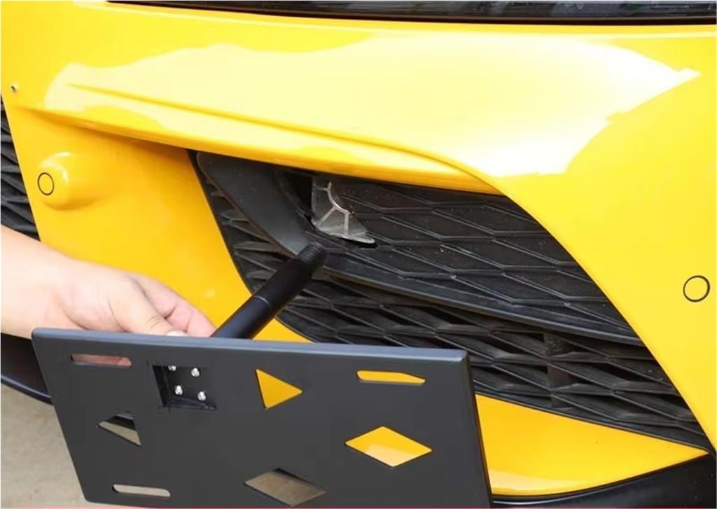 Interior Parts Garnish Supra MK5 A90 2019-2025 Car Front Bumper Tow Hook License Plate Mount Bracket Holder