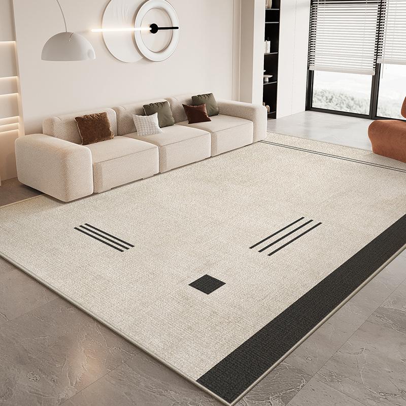 Lätt Lyx Vardagsrumsmatta Stor Yta Golvmatta High-end Sovrum Sängmatta