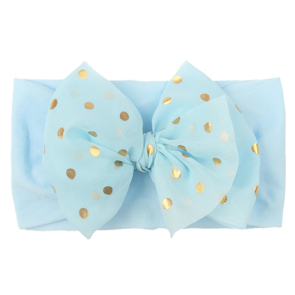 New European & American Style Lace Bow Headbands for Girls-Soft Nylon Wide Hairbands, All-Season Comfort,Perfect for Daily Wear