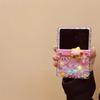 Zflip7 Case Cute Cartoon Star Crossbody Hanging Rope Case For Galaxy Z Flip7 6 5 Xiaomi Mix Flip Case Cute Lovely 3d Doll Protective Phone Cover