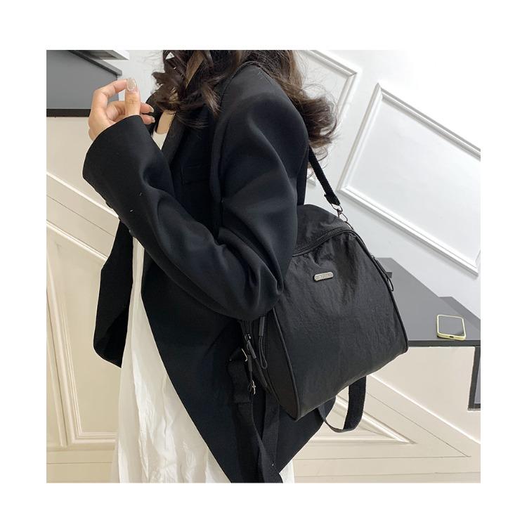 Einfache Umhängetasche Damen Lässige Umhängetasche Große Kapazität Leichter Rucksack