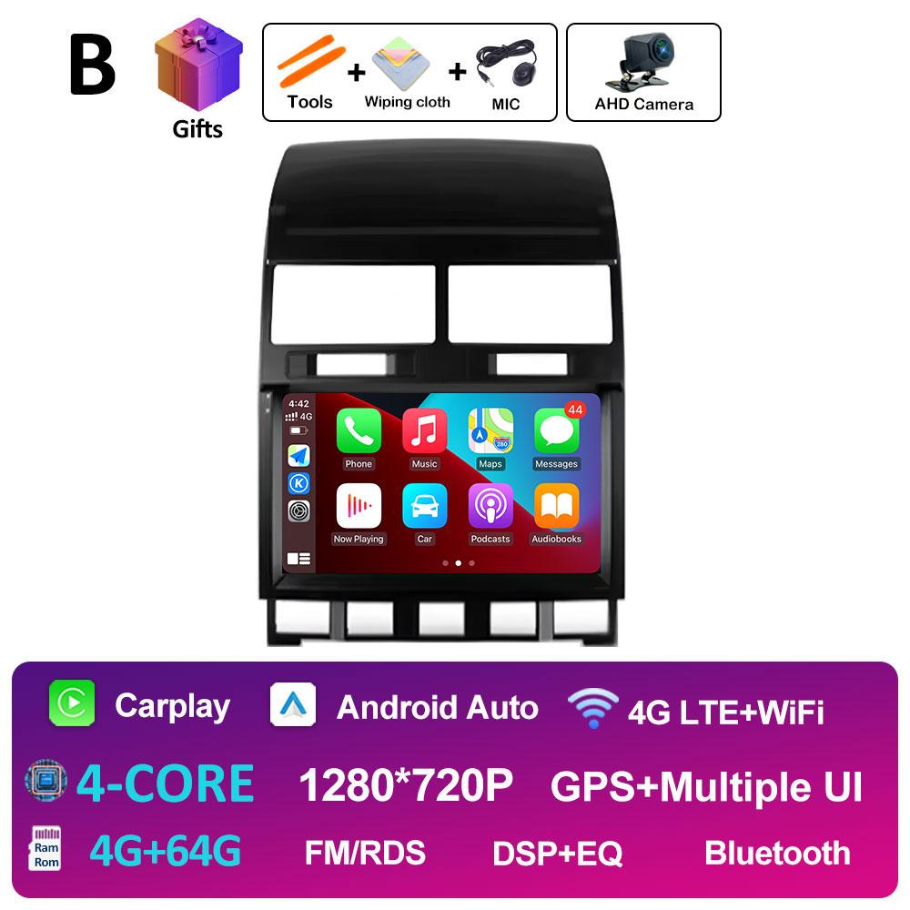 Wireless Carplay For Volkswagen Touareg GP 2002 2003 2004 2005 2006 2007 - 2010 Android Intelligent System Bluetooth Accessories