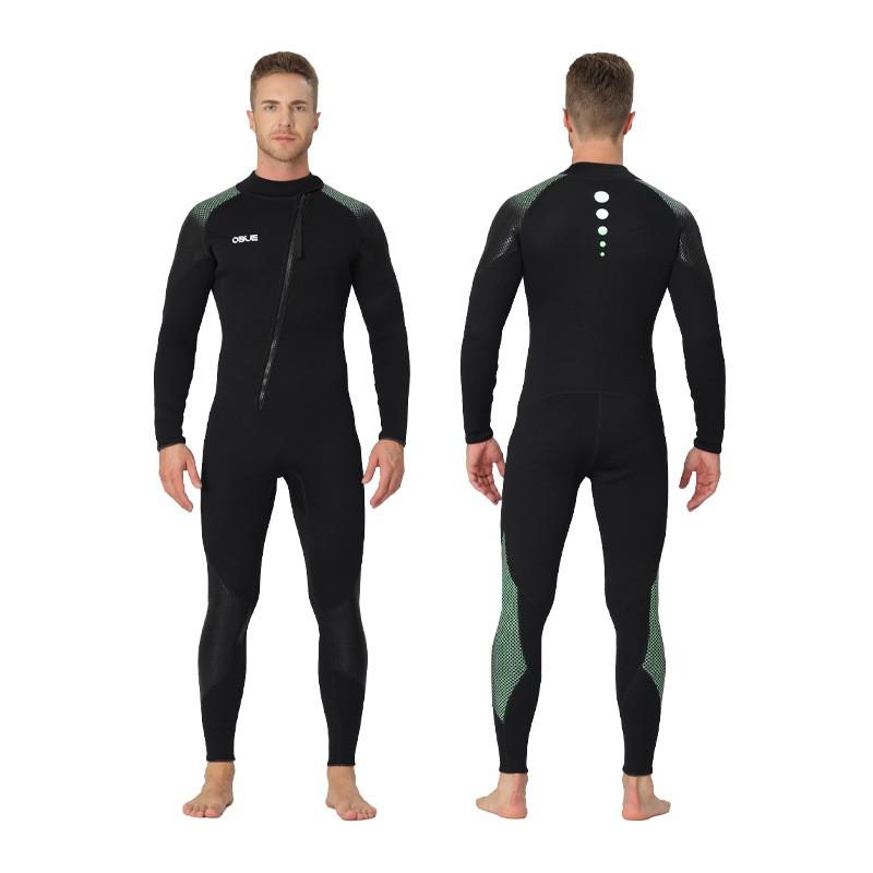 Mens 3mm Full Wetsuit Surfing Swimming Diving Snorkeling Warmth Thermal Neoprene Dive Suit
