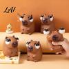 Capybara Squeeze Toy Popping Eye Anxiety Stress Relief Sitting Adult Reliever Pinch Sensory Soft Ball Animal Fidget