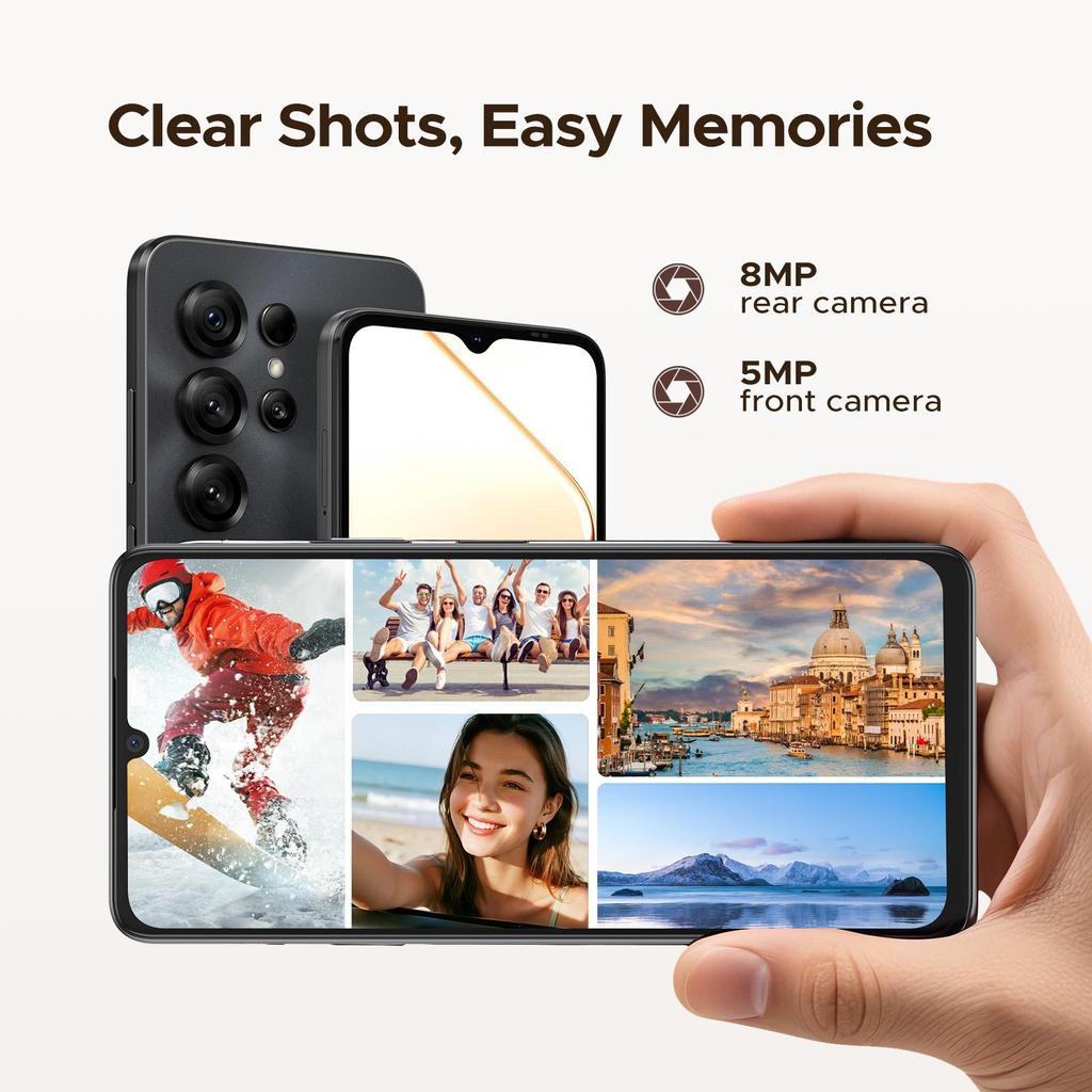 Doogee NOTE 56 X Mobile Phones, Android 16 Phone, 6150mAh, 6.56 Inch, 24GB + 64GB/2TB, Octa Core
