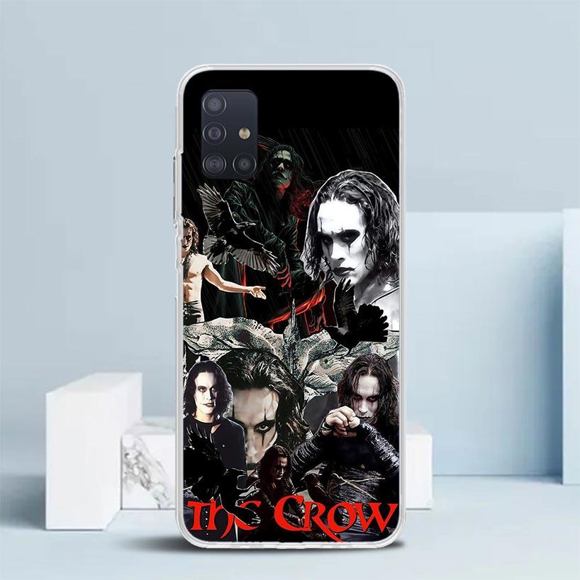 Movie The C-Crow Soft Cover for Samsung Galaxy A12 A22 A32 A52 A72 A02S Phone Case Note 20 Ultra 10 S10 Plus A51 A71 A50S A20S A