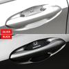 2025 Hot 4PCS Carbon Fiber Car Door Handle Protection Sticker Emblem Accessories For Honda Mugen Accord Odyssey JAZZ CRV Fit Hrv