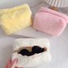 Plush Makeup Bag Lovely Soft Plush Fluffy Makeup Bag Fluffy Makeup Bag Portable Cosmetics Bag for Gi