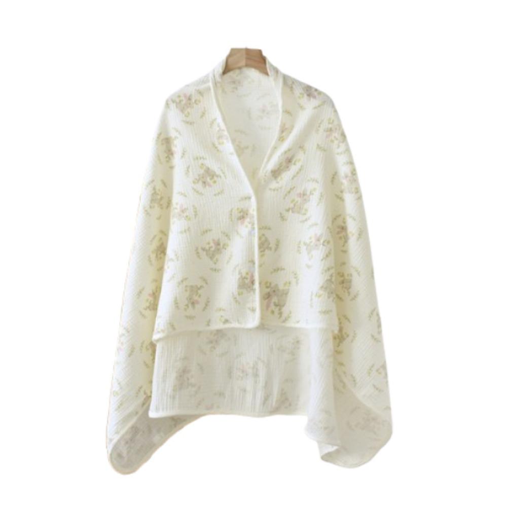 Breathable Breastfeeding Cover Floral Printed Outdoor Nursing Towel Pregnant