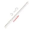 Stainless Steel Lift Chain with Hook and Rings Stainless Steel Flush Flapper Chain for Most Modern Toilets Easy to Use