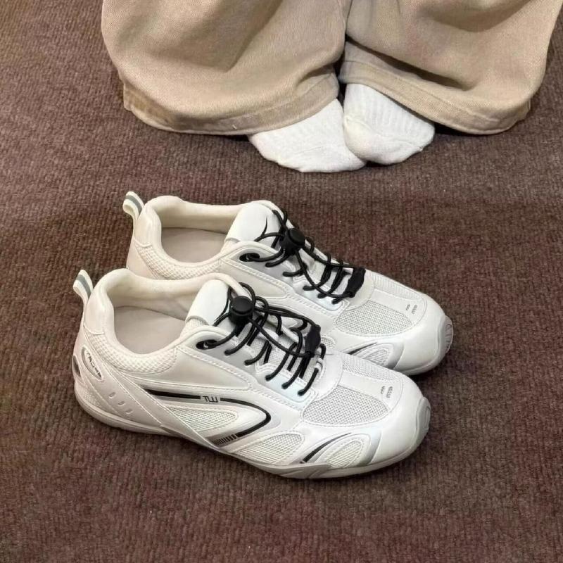 Outdoor niche racing shoes inner height increase women's new mesh breathable jogging casual sports shoes