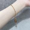 Fashionable Gold Letter Bracelet for Women - Trendy Cool Style