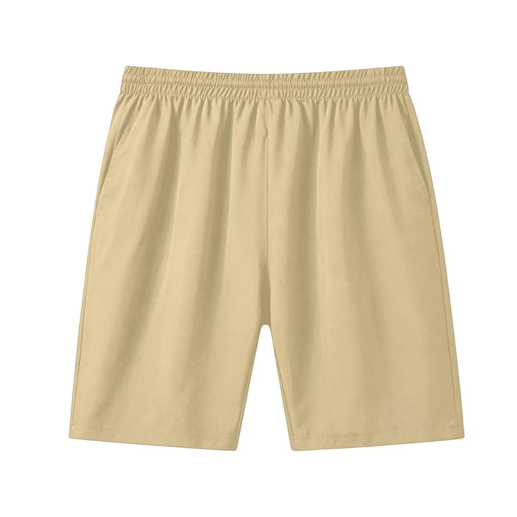 Men's Quick Dry Athletic Shorts with Elastic Waistband and Adjustable Drawstring Lightweight Breathable Fabric for Running Gym Workout