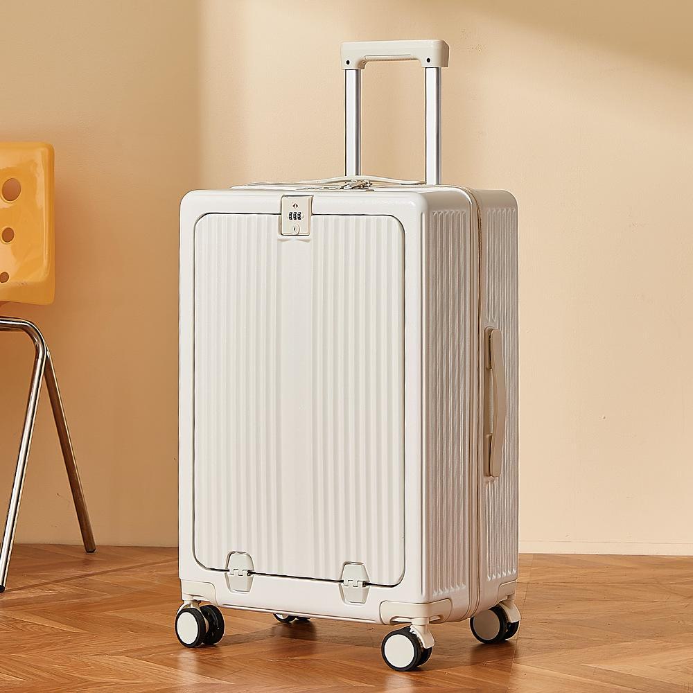 Valise multifonctionnelle Yongsheng: Ouverture frontale, antichute, tailles 24" et 26", grande capacité, roues universelles silencieuses.