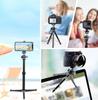 XILETU Mini-Stativ, Metall-Smartphone-Stativ mit Cold Shoe Schwenkneiger, Kamerastativ, Desktop-Selfie-Stativ (XT18SMC22S)