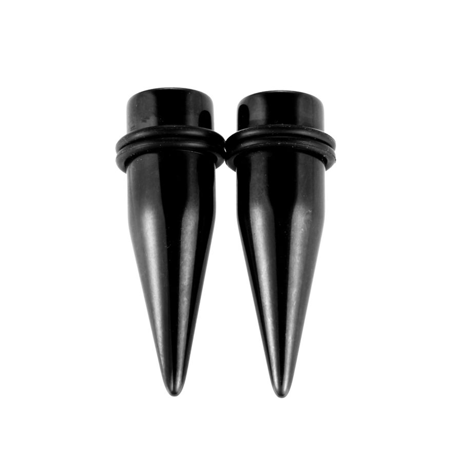 2pcs/lot Steel Ear Plugs and Tunnels Ear Piercings Hollow Screwed Earring Expander Earlets Gauges Body Piercing Jewelry 2MM-20MM