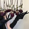 Halloween Gloves Long Section Ghost Claw Gloves Cosplay Gloves with Long Nails
